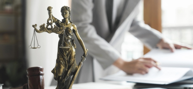 statue on desk