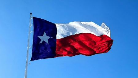 The Texas state flag.